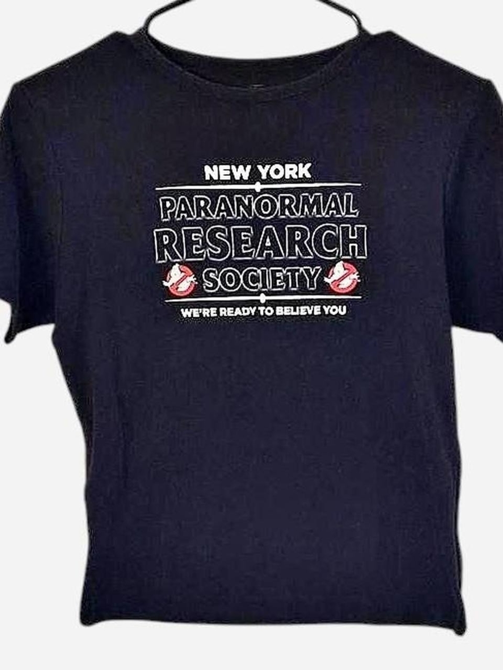 Kids Black Paranormal Research Graphic Tee